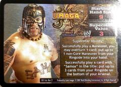 Umaga face card